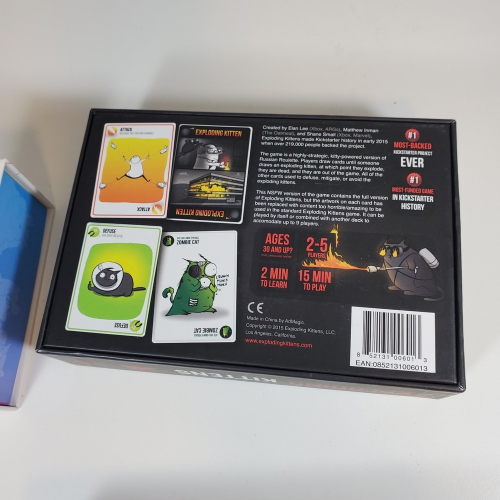4 Card Game Lot Unstable Unicorns Exploding Kittens Ruckus Rook - Picture 10 of 10